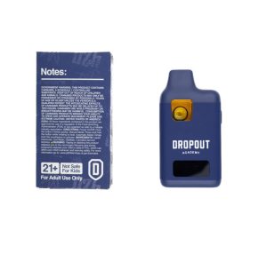 DROPOUT ACADEMY - DISPOSABLE RECHARGEABLE VAPE CART - SUGAR RESIN - 3GM (3000MG)
