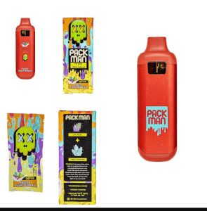 PACKMAN - DISPOSABLE RECHARGEABLE VAPE CARTS - LIVE RESIN + LIQUID DIAMONDS - 2GM (2000MG)