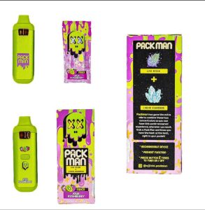 PACKMAN - DISPOSABLE RECHARGEABLE VAPE CARTS - LIVE RESIN + LIQUID DIAMONDS - 2GM (2000MG)